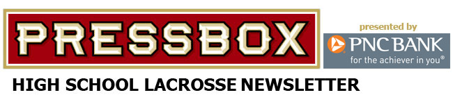 PressBox High School Lacrosse Weekly Newsletter Email header (PNC bank)