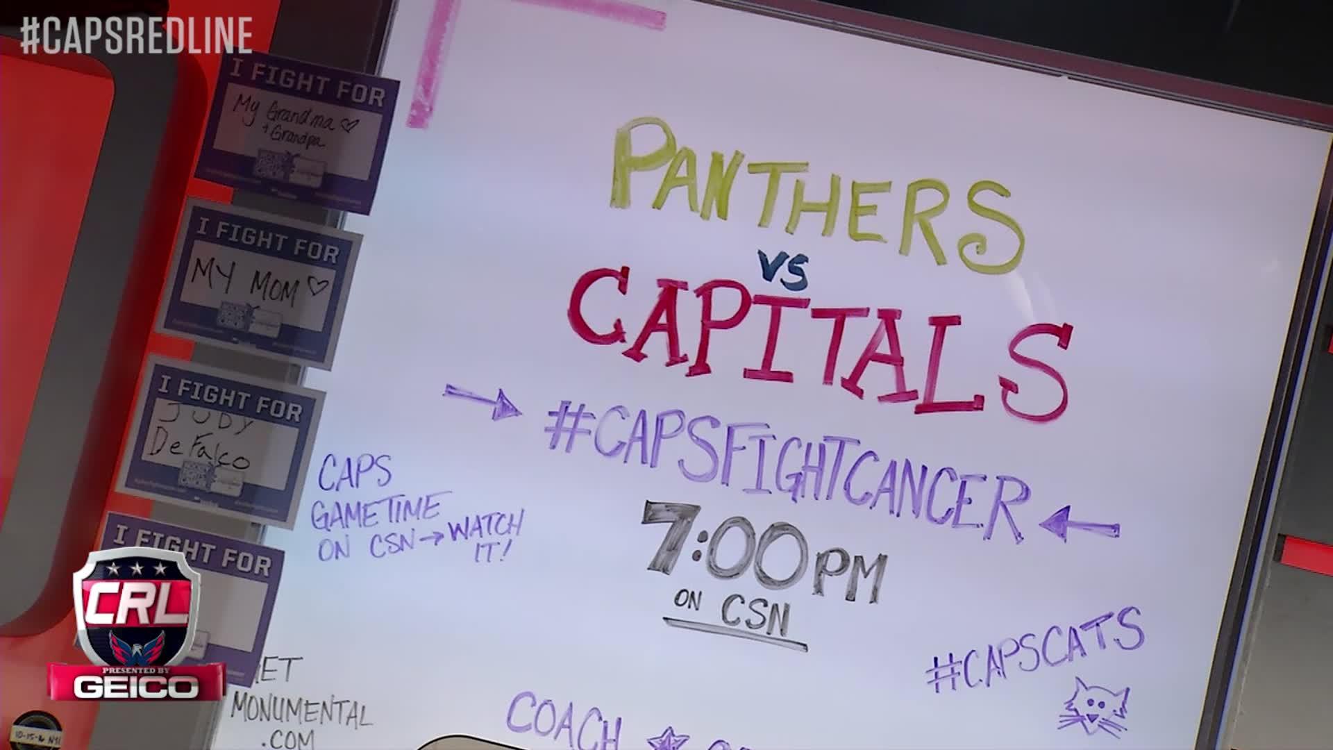 Caps Red Line Pt 2 - Caps vs Panthers 11-5-16