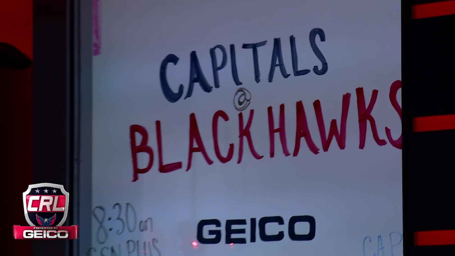 Caps Red Line Pt 1 - Caps @ Blackhawks 11-11-16